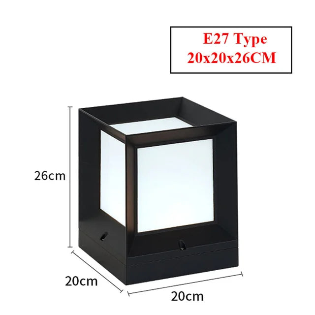 GateLume – Outdoor Pillar Lamp for Entrance Lighting