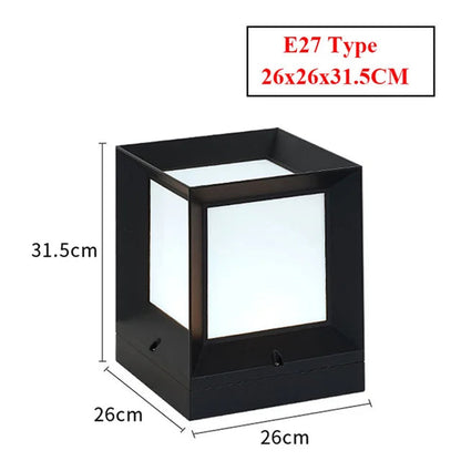 GateLume – Outdoor Pillar Lamp for Entrance Lighting