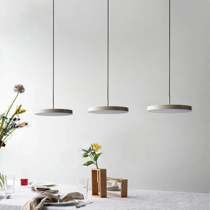 OrbitaGlow – Futuristic Metal LED Pendant Lamp
