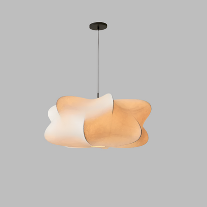 Wabi Sabi Silk Pendant Lamp – Japanese-Inspired Hanging Light for Modern Interiors, Elegant Design, Versatile Pendant Lighting