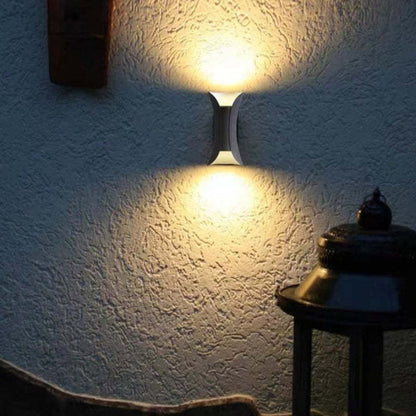 TAVIO – Waterproof Outdoor LED Wall Light in Black for Gardens & Patios