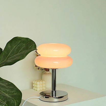 SOLVIA – Minimalist Glass Mini Table Lamp for Bedrooms & Living Spaces