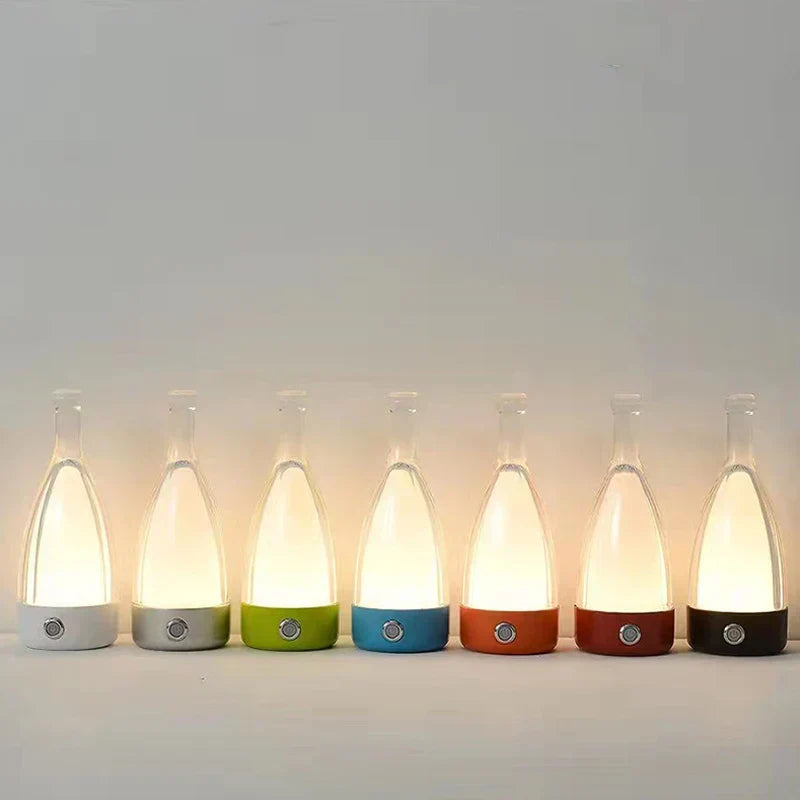 GlowBottle – Vintage Bottle Lamp for Cozy Ambience and Stylish Decor