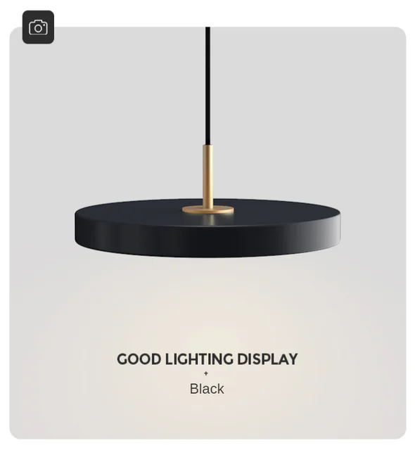 OrbitaGlow – Futuristic Metal LED Pendant Lamp
