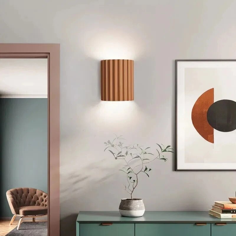 RadiantAura - Contemporary Resin Wall Lighting