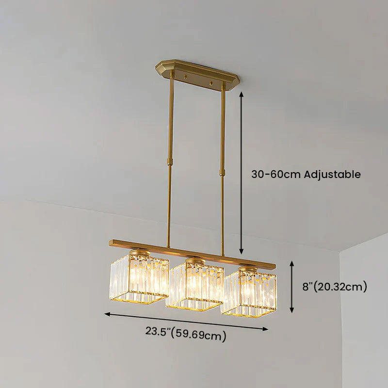 SOLARA - Modern Nordic Glass Pendant Light for Kitchen & Dining