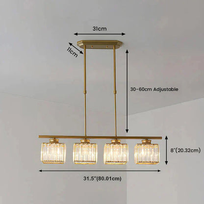 SOLARA - Modern Nordic Glass Pendant Light for Kitchen & Dining