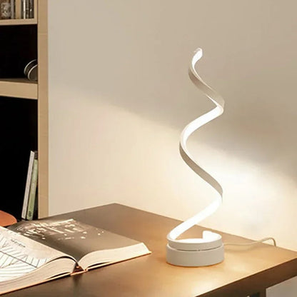 SPIRA - Modern Spiral LED Table Lamp for Stylish Ambiance