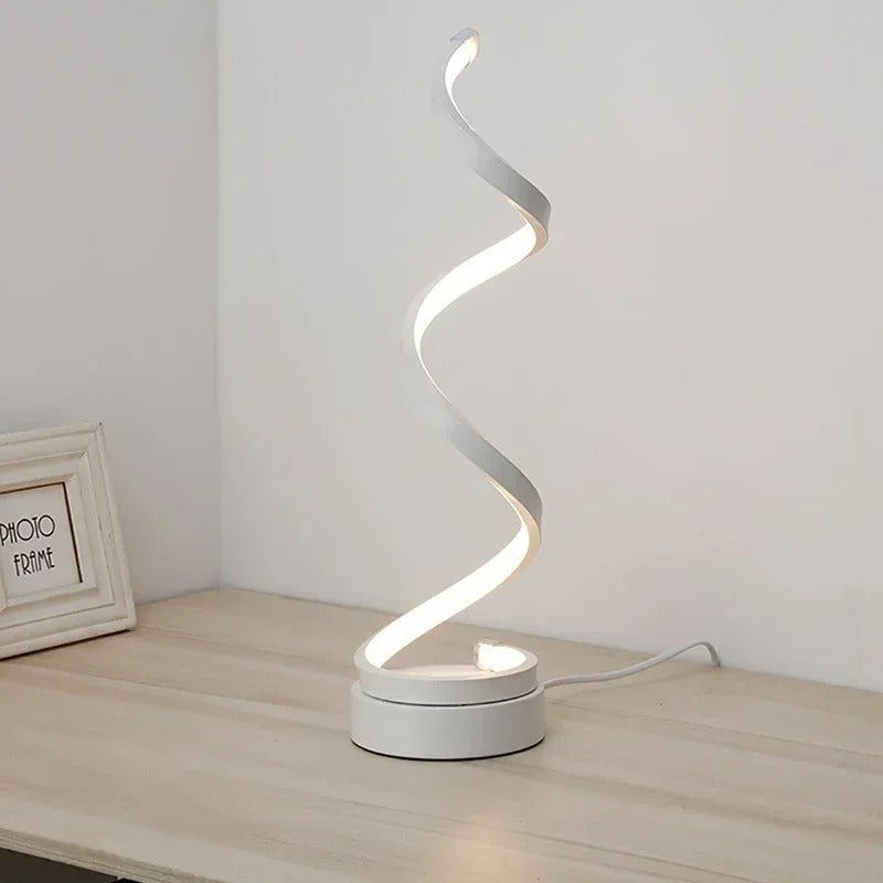 SPIRA - Modern Spiral LED Table Lamp for Stylish Ambiance