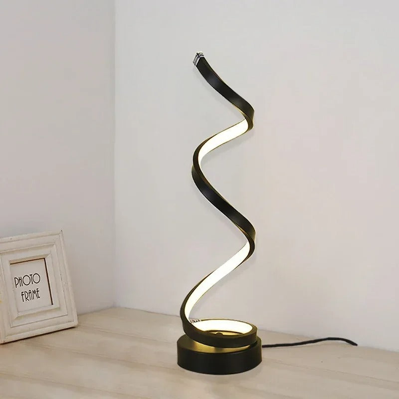 SPIRA - Modern Spiral LED Table Lamp for Stylish Ambiance