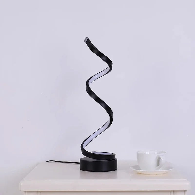SPIRA - Modern Spiral LED Table Lamp for Stylish Ambiance