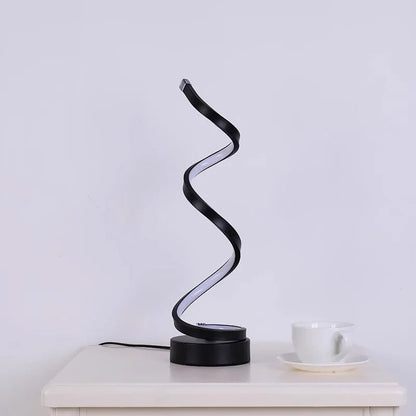 SPIRA - Modern Spiral LED Table Lamp for Stylish Ambiance
