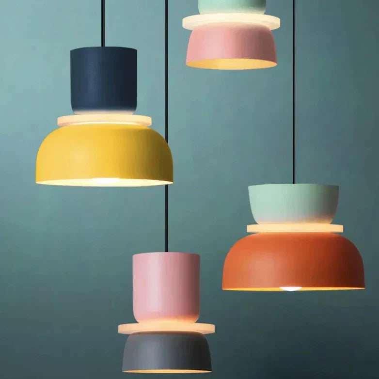 ScandiGlow Pendant Light – Cheerful Nordic Hanging Lamp