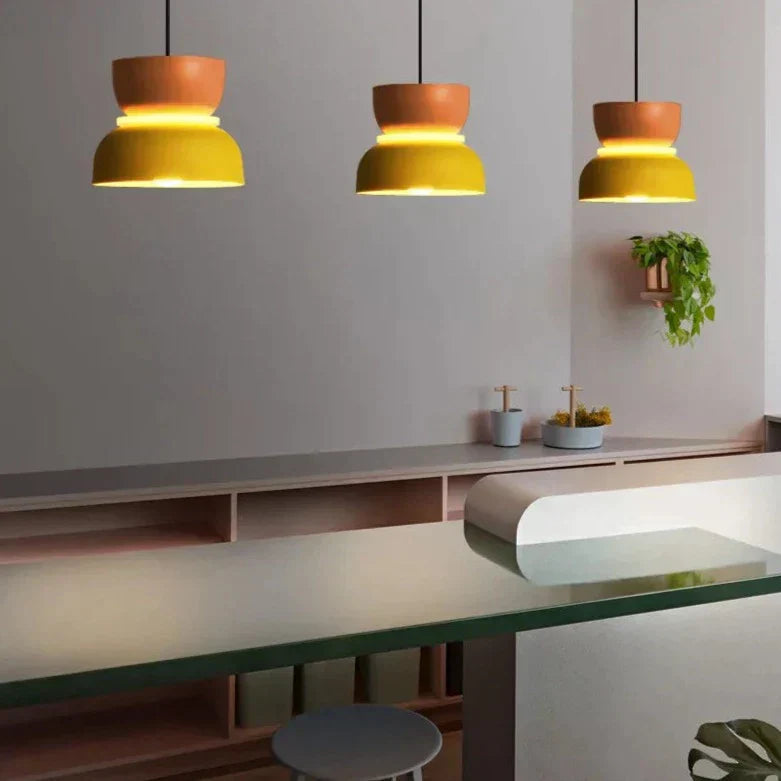ScandiGlow Pendant Light – Cheerful Nordic Hanging Lamp