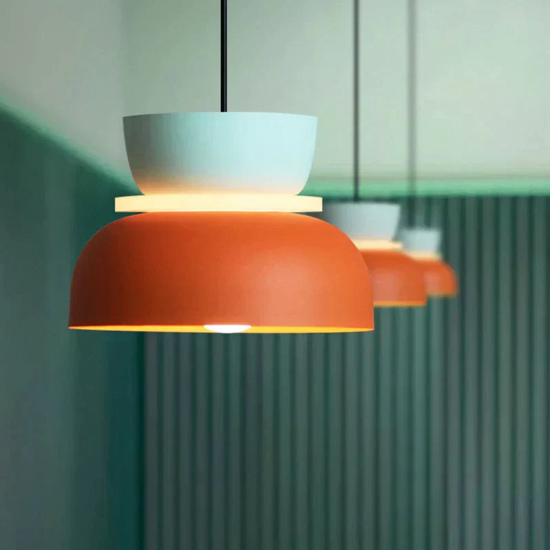 ScandiGlow Pendant Light – Cheerful Nordic Hanging Lamp