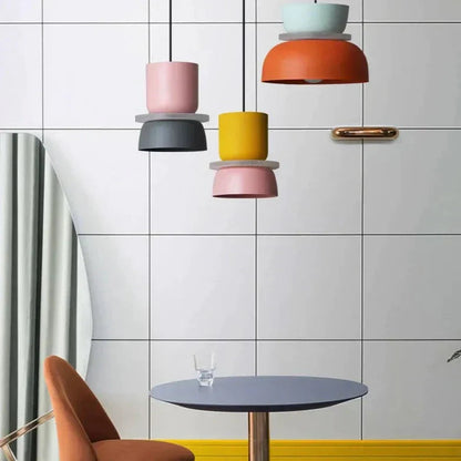 ScandiGlow Pendant Light – Cheerful Nordic Hanging Lamp