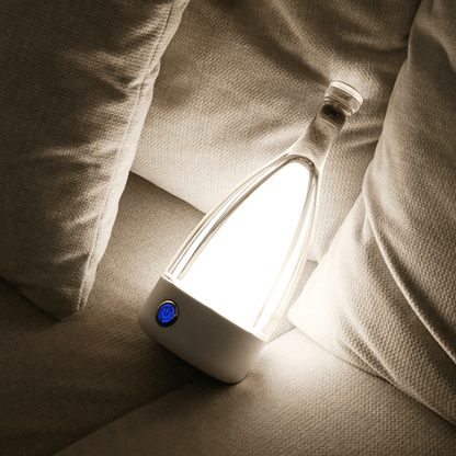 GlowBottle – Vintage Bottle Lamp for Cozy Ambience and Stylish Decor