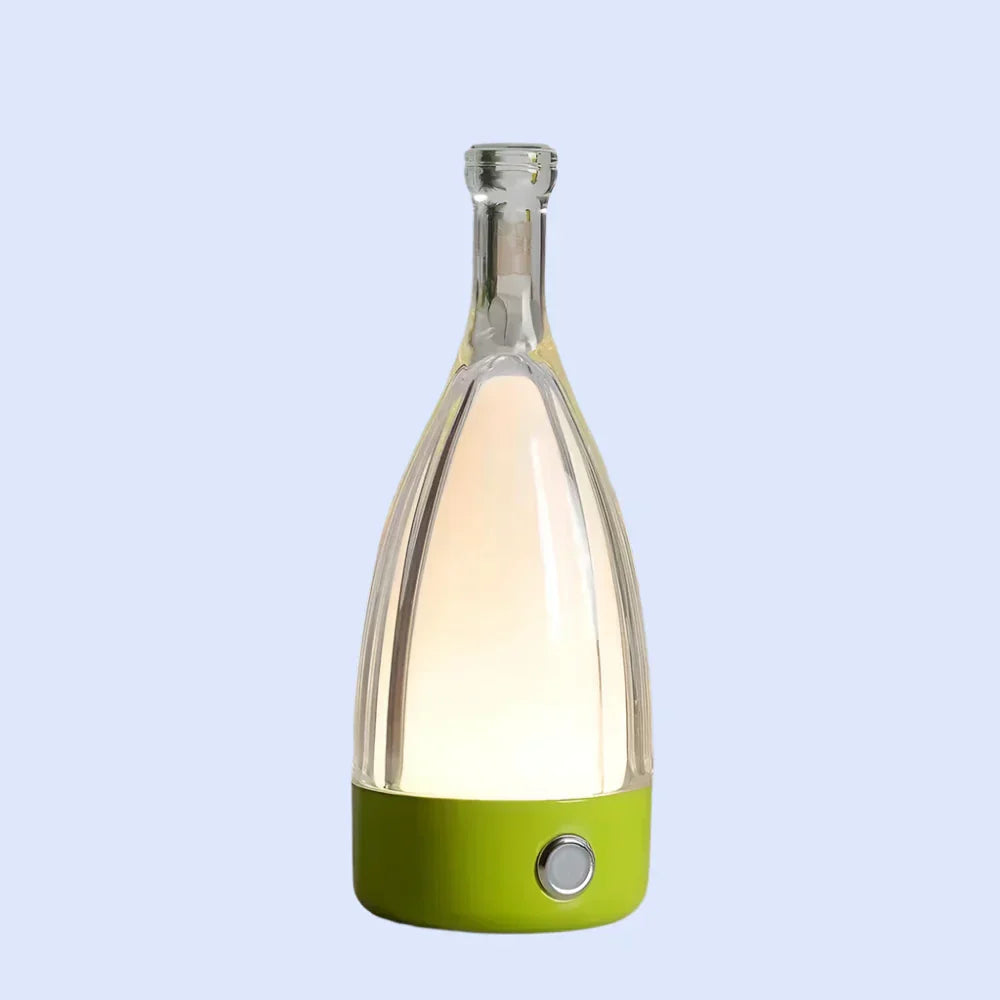 GlowBottle – Vintage Bottle Lamp for Cozy Ambience and Stylish Decor